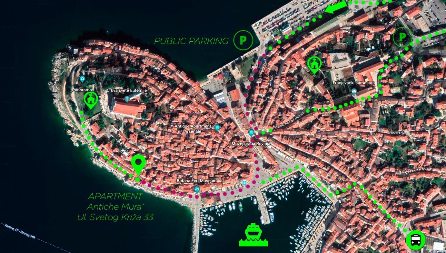 Antiche Mura Rovinj Dış mekan fotoğraf